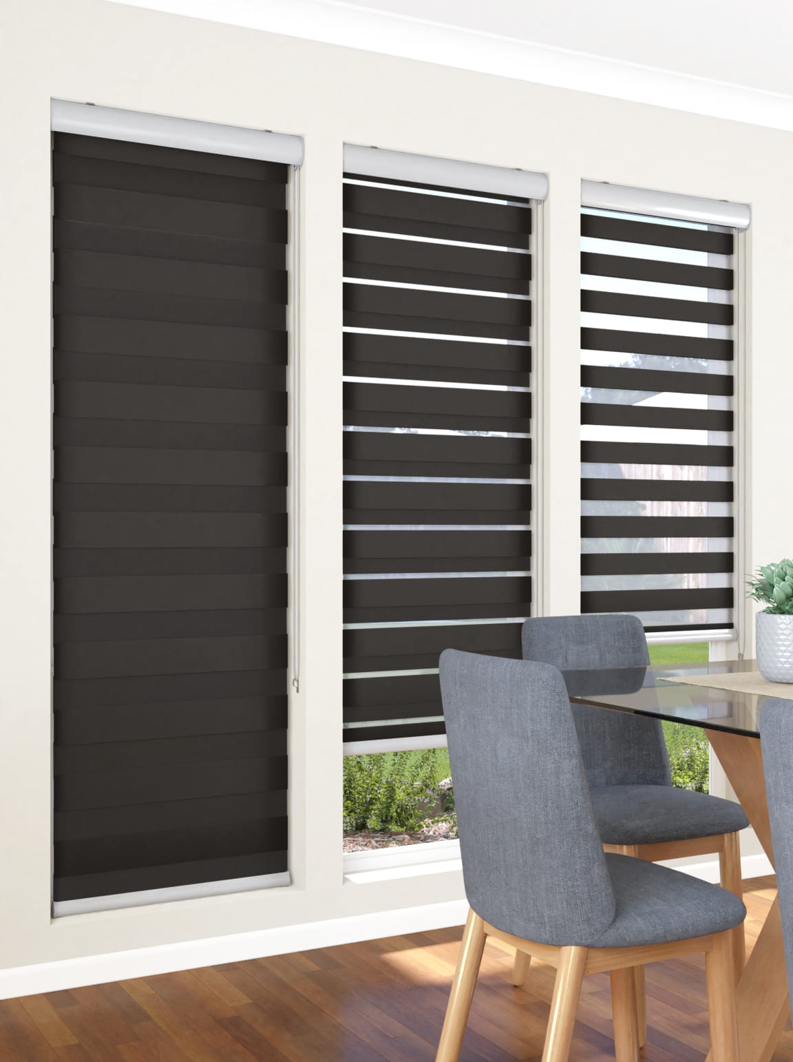 Detalj zebra tkanine sa prugama